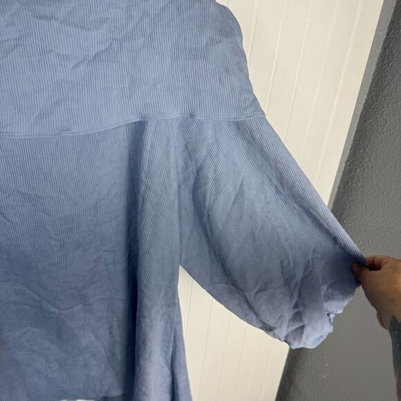 IC By Connie k Top Medium Cold Shoulder Lagenlook Asymmetric Casual women Artsy - Picture 8 of 10